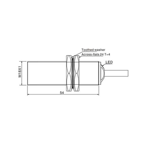 TDF18-05HO Индуктивный датчик