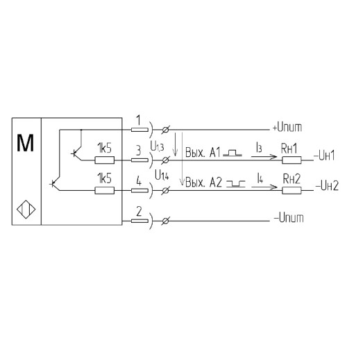 Магниточувствительный датчик скорости ТЕКО ВТИЮ.7073-35