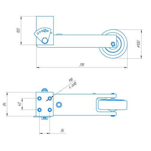 Устройство контроля скорости конвейерной ленты УКС2М
