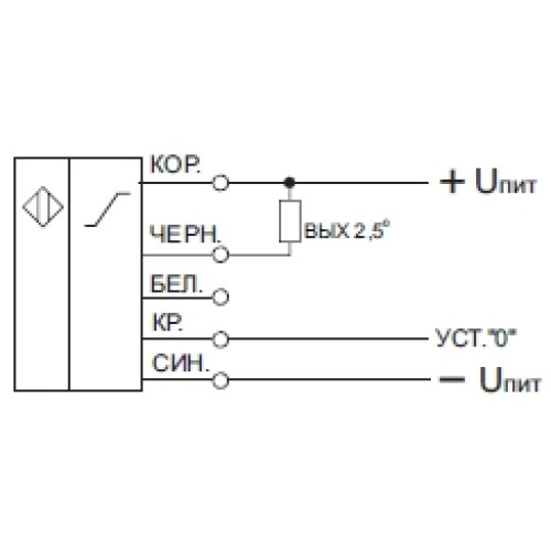 Датчик угла наклона NT I82P-51N1-Z