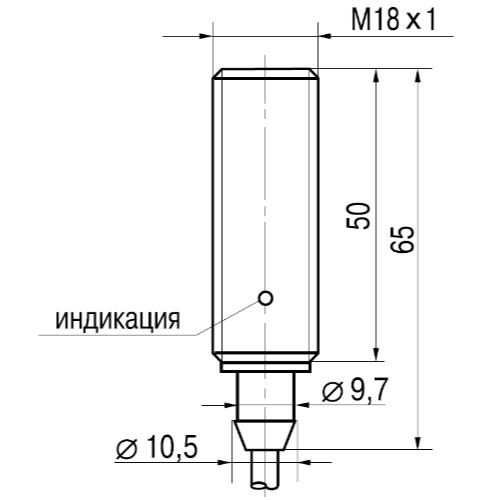 Бесконтактный выключатель OV AF45A-31N-400-LZ