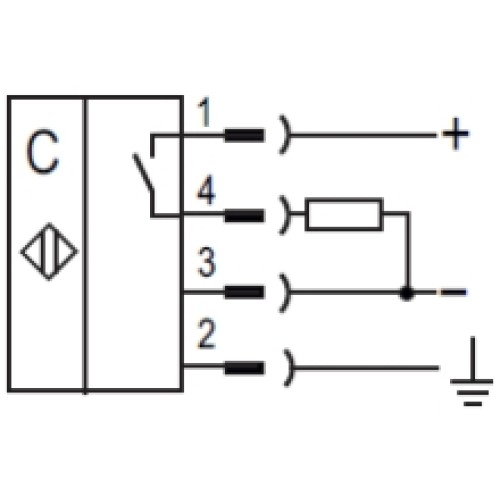 Бесконтактный выключатель CSN EC46B8-315PG-8-LZS4-P1