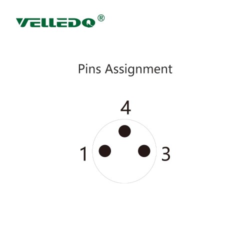 FLQ-M8-M03(M8)-0.3 Монтажный разъем