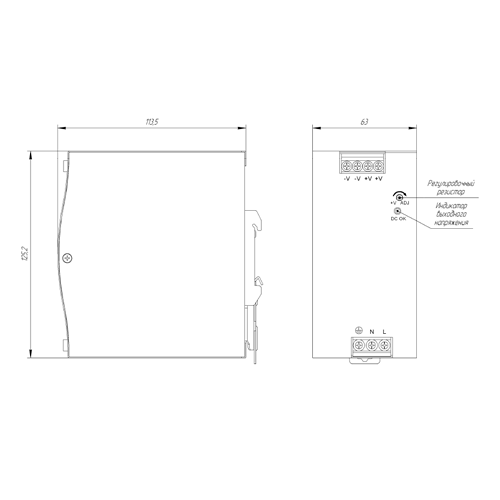 Блок питания БП4-240-24