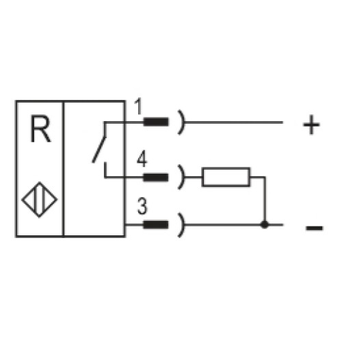 Бесконтактный выключатель OX IC61P5-31P-R4000-LZS4