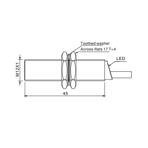 TDF12-04HC Индуктивный датчик