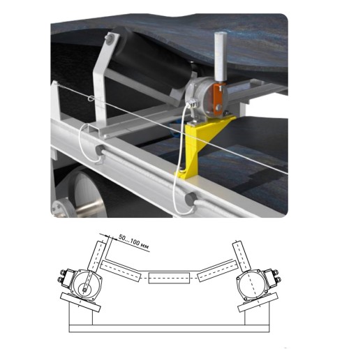 Датчик контроля сходы ленты коррозионно-стойкий ДКСЛ-080202К