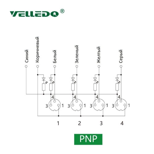 M8-A3-4K3P-10.0TL/GY Распределительная коробка
