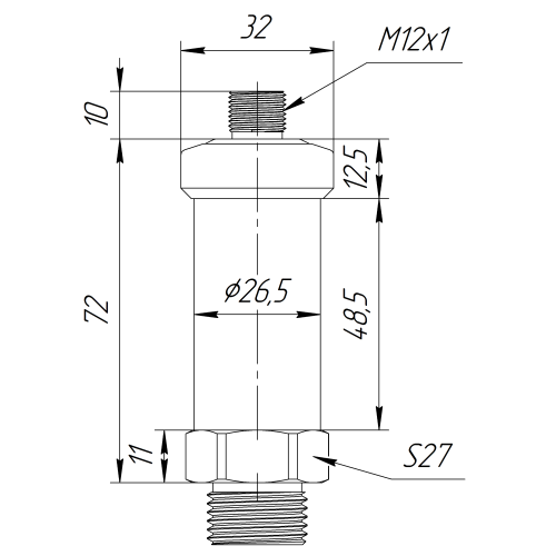 Датчик давления ТЕКО PTK1U-V-1000-02-M20M-A420-M1