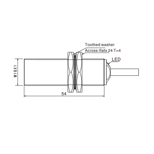 TAF18-04PA Индуктивный датчик