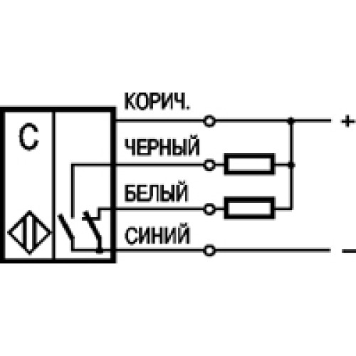 Бесконтактный выключатель CSN EF48B8-43N-20-LZ-P1
