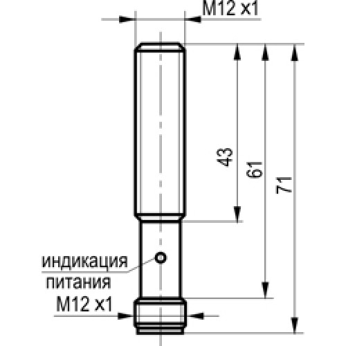 Бесконтактный выключатель OY AC2A-2-5-PS4