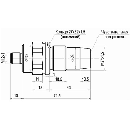 Бесконтактный выключатель CSN WC85S8-8-N-LS4-4H