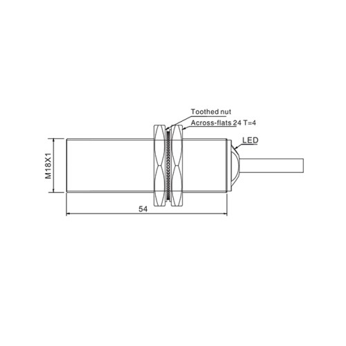 TMF18-08PC Индуктивный датчик
