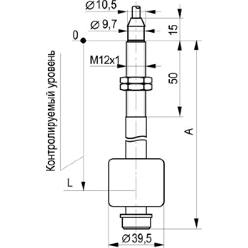 Магниточувствительный датчик уровня ТЕКО DUG1-30-1