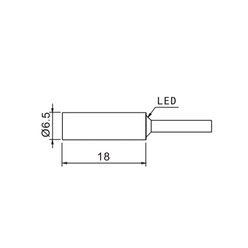 TSSF6,5-01NO Индуктивный датчик
